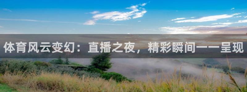 体育风云变幻：直播之夜，精彩瞬间一一呈现