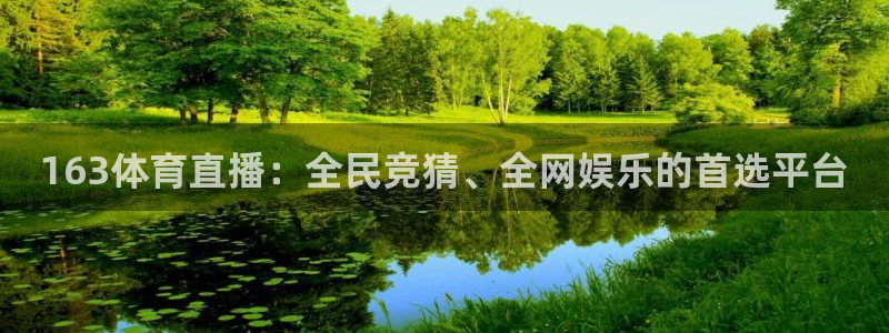 163体育直播：全民竞猜、全网娱乐的首选平台